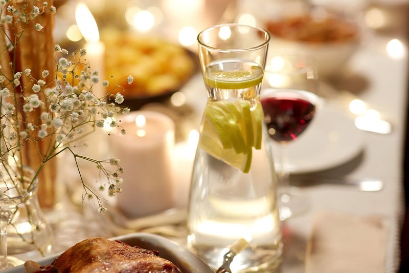 Efter GoTeams sjove Jule-GPS-løb venter der en lækker julemiddag med kollegerne.