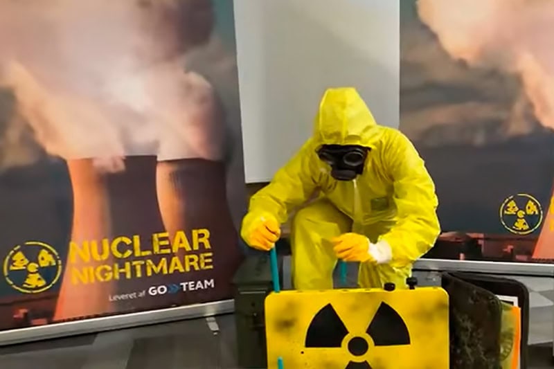 Nuclear Nightmare er et af GoTeams mest populære indendørs mobile escape rooms i Danmark.