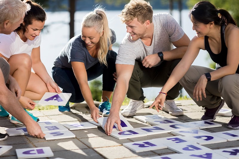 Sjov teambuilding på Sjælland med engagerende aktiviteter og øvelser for hele holdet.