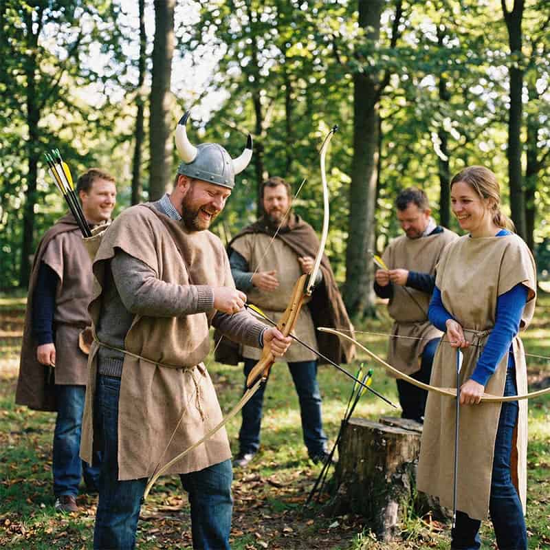 Viking Games er et unikt og sjovt event med anderledes team aktiviteter og teamøvelser.